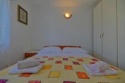 Krevet ili kreveti u jedinici u objektu Apartmani Vila Nela