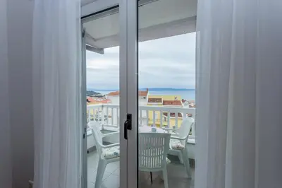 Balkon ili terasa u objektu Apartments Snjezana Makarska