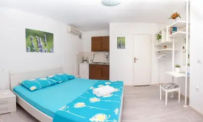 Krevet ili kreveti u jedinici u objektu Apartments Olive Tree