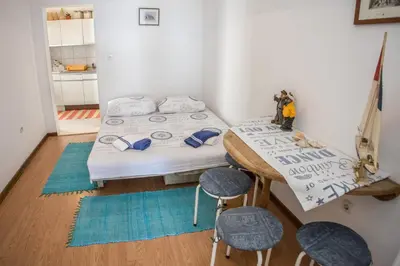 Tlocrt objekta Apartments by the sea Krilo Jesenice, Omis - 14823