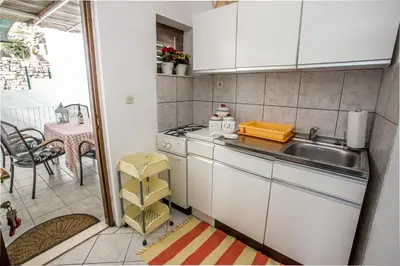Tlocrt objekta Apartments by the sea Krilo Jesenice, Omis - 14823