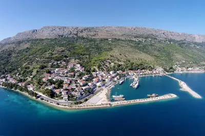 Tlocrt objekta Apartments by the sea Krilo Jesenice, Omis - 14823