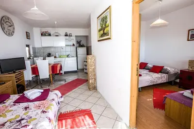 Tlocrt objekta Apartments by the sea Krilo Jesenice, Omis - 14823