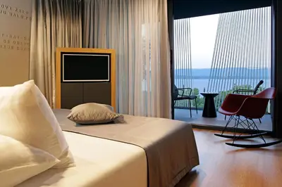 Krevet ili kreveti u jedinici u objektu Lifestyle Hotel Vitar - Adults Only