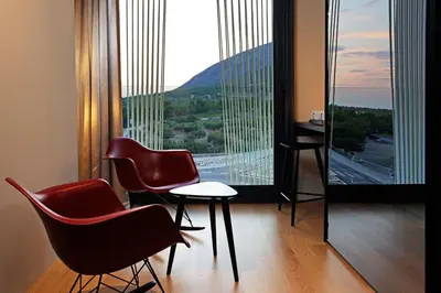 Pogled na planine ili pogled na planine iz hotela