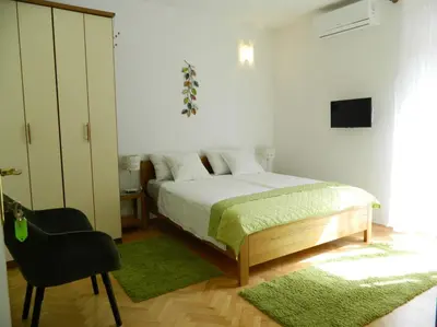 Krevet ili kreveti u jedinici u objektu Garni IVANAC
