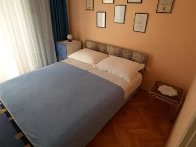 Krevet ili kreveti u jedinici u objektu Apartments by the sea Sutivan, Brac - 719
