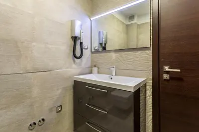 Kupaonica u objektu Sea Pearl Luxury Apartment