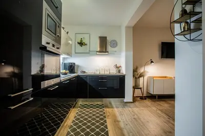 Kuhinja ili čajna kuhinja u objektu Luxus Apartment Casa Luce