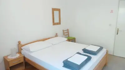 Krevet ili kreveti u jedinici u objektu Apartment in Duce with sea view, balcony, air conditioning, WiFi 237-1