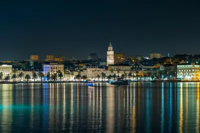 Pogled na grad 'Podstrana' ili pogled na grad iz apartmana