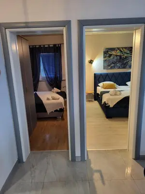 Krevet ili kreveti u jedinici u objektu Apartments Mikas