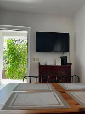 TV i/ili zabavni centar u objektu Anna's holiday home