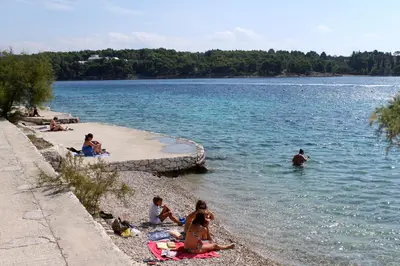Tlocrt objekta Apartments with a parking space Milna, Brac - 14961