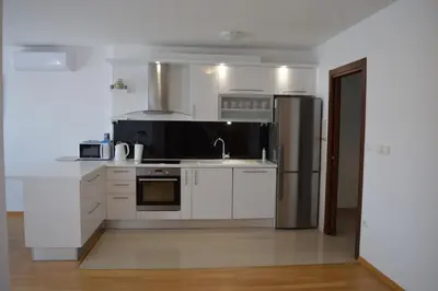 Tlocrt objekta Apartments with a parking space Podstrana, Split - 15001