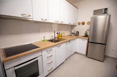 Kuhinja ili čajna kuhinja u objektu Apartment Gloria