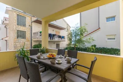 Balkon ili terasa u objektu Apartment Dora