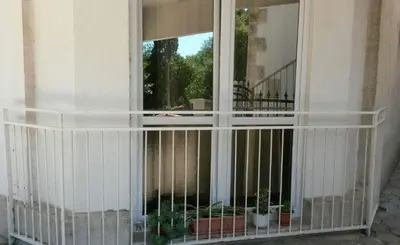 Balkon ili terasa u objektu Apartman Roža