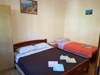 Krevet ili kreveti u jedinici u objektu Robinsonstyle Apartment (3450-3)