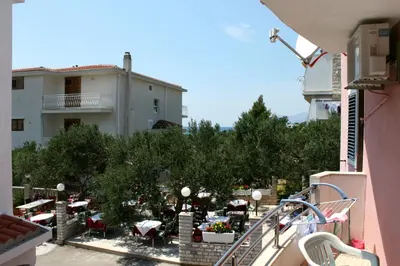 Balkon ili terasa u objektu Apartments by the sea Promajna, Makarska - 2673
