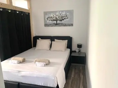 Krevet ili kreveti u jedinici u objektu The perfect stay