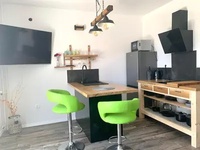 TV i/ili zabavni centar u objektu The perfect stay
