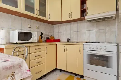 Kuhinja ili čajna kuhinja u objektu Apartments by the sea Pisak, Omis - 15177