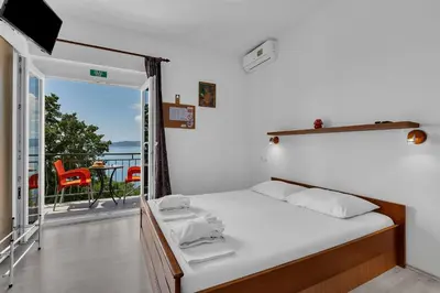 Krevet ili kreveti u jedinici u objektu View Blue Apartments
