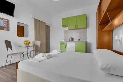 Krevet ili kreveti u jedinici u objektu View Blue Apartments