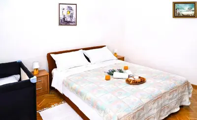 Krevet ili kreveti u jedinici u objektu Apartmani AMI