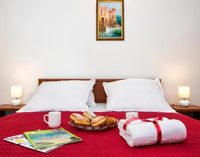 Krevet ili kreveti u jedinici u objektu Apartmani AMI