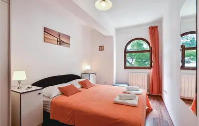 Krevet ili kreveti u jedinici u objektu Three-Bedroom Apartment In Jesenice