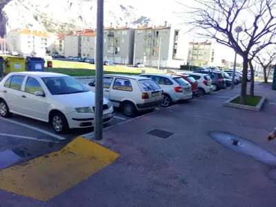 Tlocrt objekta Apartments with WiFi Omis - 14824
