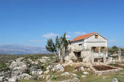 Tlocrt objekta Family friendly house with a swimming pool Skrip, Brac - 15297