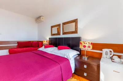 Krevet ili kreveti u jedinici u objektu Villa Sokol