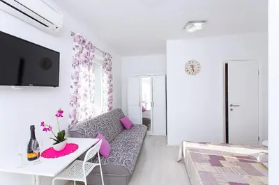 TV i/ili zabavni centar u objektu Apartment Biokovo Nature Park