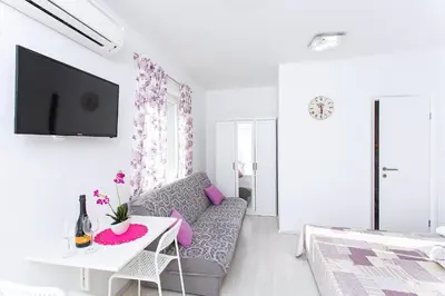 TV i/ili zabavni centar u objektu Apartment Biokovo Nature Park