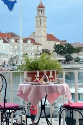 Balkon ili terasa u objektu Castel Nonna Franka