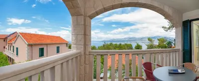 Balkon ili terasa u objektu Apartments by the sea Postira - Brac - 15242