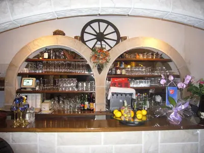Salon ili bar u objektu Villa Rosa