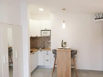 Kuhinja ili čajna kuhinja u objektu Apartments Palma