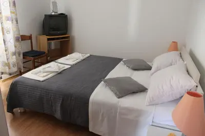 Krevet ili kreveti u jedinici u objektu Apartments Suzi