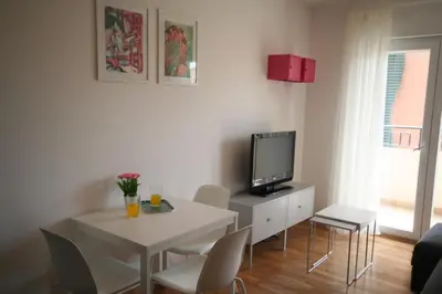 TV i/ili zabavni centar u objektu Apartman Matea