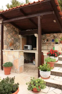 Vrt u objektu Apartments by the sea Splitska, Brac - 2865
