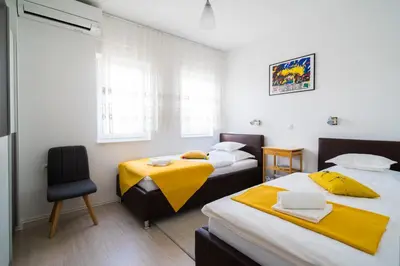 Krevet ili kreveti u jedinici u objektu Lotus Apartman