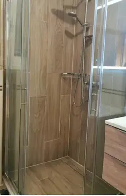 Kupaonica u objektu Villa royale with shared pool