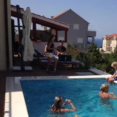 Villa royale with shared pool