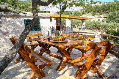 Balkon ili terasa u objektu Robinson beach house Jogo