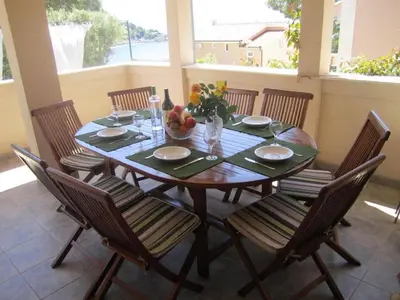 Tlocrt objekta Seaside family friendly house with a swimming pool Cove Osibova, Brac - 2837