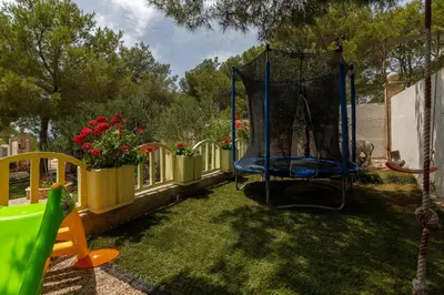 Dječje igralište u objektu Family friendly house with a swimming pool Cove Koramaslinova - Koromaslinova, Brac - 15479